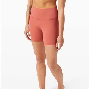 Lululemon Align Short 6” Rustic Coral Size 4
